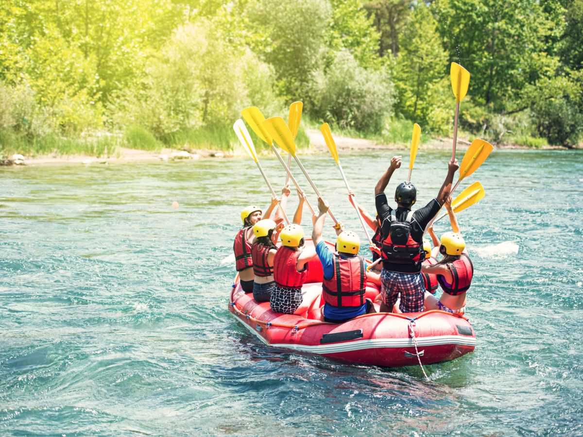 White Water Rafting Featured